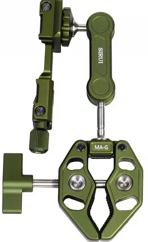 Sirui MA-G Crap Clamp mit Magic Arm und Smartphone Halterung - Foto- & Video-Zubehör mit flexibler Halterung für Smartphones, ideal für kreative Aufnahmen und stabilen Halt in verschiedenen Positionen.