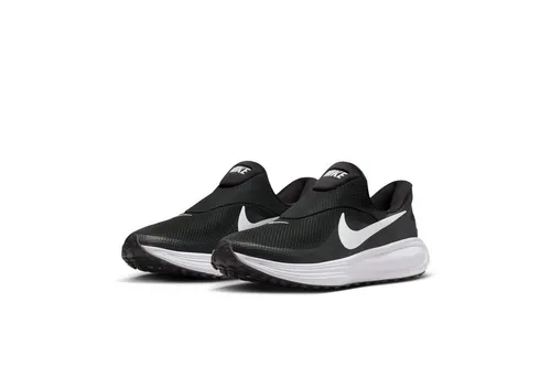 Nike Herren Revolution 8 Easyon Straßenlaufschuhe – Schwarz/Weiß/Anthrazit, Größe 44.5 - Leicht und atmungsaktiv für hohen Tragekomfort. Strapazierfähige Außensohle sorgt für optimale Stabilität. Die dämpfende Zwischensohle bietet Energierückgabe bei jedem Schritt.