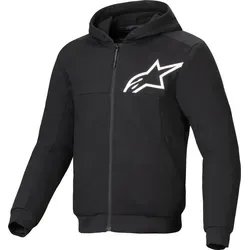 Alpinestars Chrome V2 Sport Hoodie Schwarz / Weiss 4XL von Alpinestars