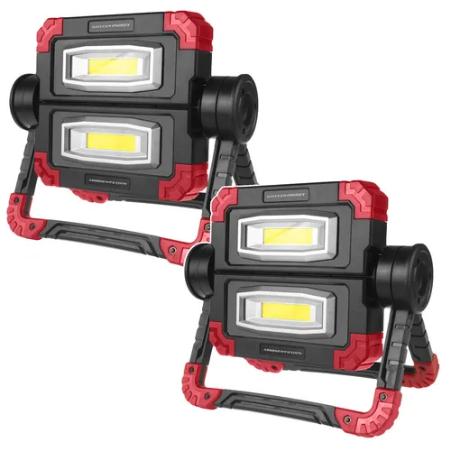 Maclean LED COB Arbeitsscheinwerfer MCE439, 300 lm - Arbeitsleuchten für Werkstatt und Outdoor, superhelle COB-LEDs mit 300 Lumen und 3 Leuchtmodi, ideal für vielseitige Anwendungen beim Camping und in der Garage.