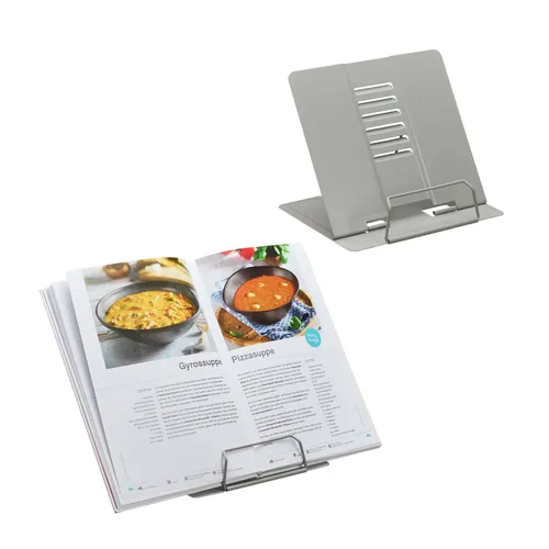 Buchständer Heftständer Hefthalter Buchstütze Rezeptehalter Buchhalter 2er Set