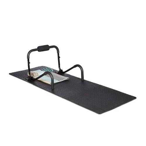 Boden Schutzmatte Trainingsmatte abwaschbar - Sportmatte aus robustem Gummi und Schaumstoff, ideal für Fitnessstudio und Training. Abwaschbar und pflegeleicht, sorgt sie für optimalen Bodenschutz.