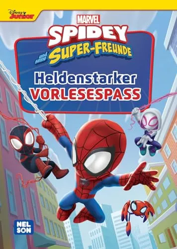 Spidey und seine Super-Freunde: Heldenstarker Vorlesespaß: 4 Vorlesegeschichten auf 80 Seiten | Superhelden-Geschichten aus dem Marvel-Universum (ab 3 Jahren)