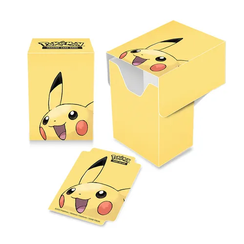 Ultra PRO Pokemon Pikachu Deck Box für 80 Karten Sammelkarten Case NEU