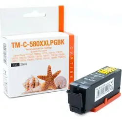 black Tinte/Tintenpatrone 4.3-PGI-580pgbkXXL kompatibel mit Canon PGI-580pgbkXXL [ 1970C001 ]  Seiten: 600