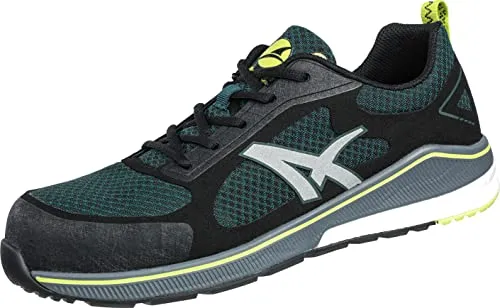 Albatros Sicherheitsschuh AER58 GREEN LOW S1P ESD HRO SRC 647650, Größe 43 - Arbeitsschuhe mit extrem atmungsaktivem Textilgewebe, ESD-sicher und ideal für den Einsatz in sensiblen Bereichen.