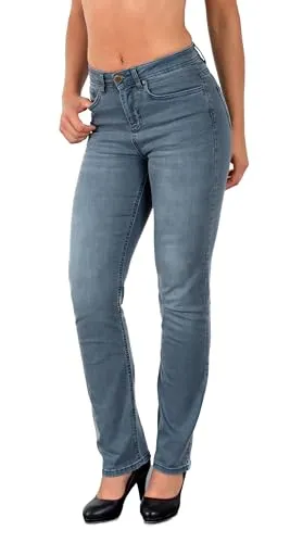 Produktbild ESRA Damen Straight Fit Jeans Hose