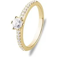 Valeria Damenring 89220117 aus 585er Gelbgold - Eleganter Valeria Damenring 89220117 aus edlem 585er Gelbgold. Ideal für besondere Anlässe oder als stilvolles Accessoire im Alltag. Größe: 52.