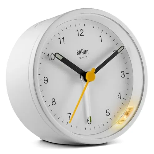 Produktbild Braun BC12W Klassischer Wecker mit Schlummerfunktion