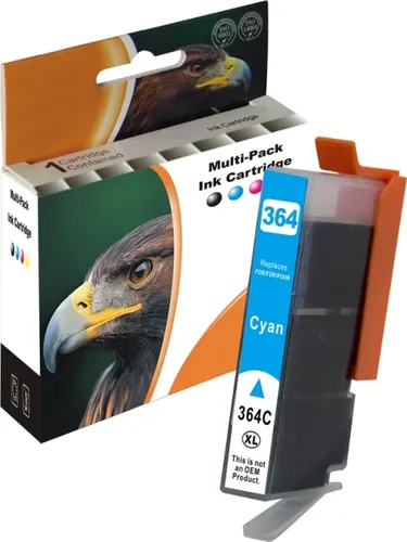D&C Tintenpatronen ersetzt HP 364 Cyan