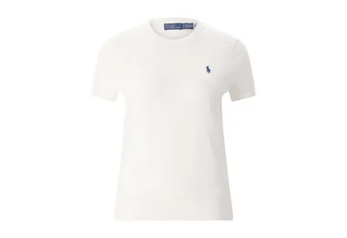 Polo Ralph Lauren Rundhalsshirt braun XL Herren - Hochwertiges Rundhalsshirt aus Baumwoll-Mischung, ideal für den lässigen Alltag. In XL für optimalen Tragekomfort und stilvolles Auftreten.