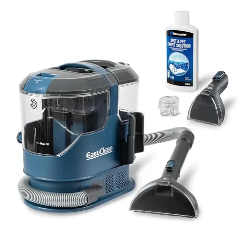 Vacmaster SCA0801 Waschsauger - Effektiver Teppichreiniger für Haus und Auto mit starker Saugkraft, ideal zur Entfernung von Flecken und Tierhaaren. Inklusive Reinigungsformel für optimale Ergebnisse.