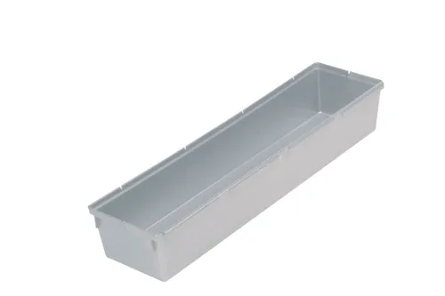 Ordnungssystem silber 30x8x5 cm von Aufbewahrungsbehälter