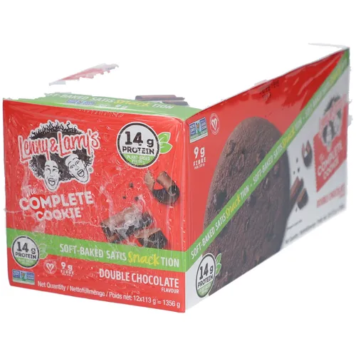 Lenny & Larry's – The Complete Cookie – Double Chocolate 12x113g