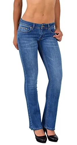 Bootcut Jeans Damen Jeans Damen Bootcut Jeans Bootcut Damen Jeans Bootcut Jeans Damen Stretch Jeanshose Damen Low Waist Jeans Damen Weite Hose Damen Flared Schlaghose Hüftjeans bis Übergröße B600