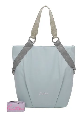 Fritzi aus Preussen Damen Noxy02 Sky Blue Tote Bag - Damen-Schultertaschen mit zusätzlichem Webbing-Schultergurt für vielseitigen Tragekomfort und stilvolle Akzente.