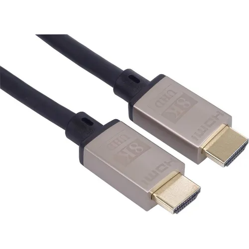 PremiumCord kphdm21k2 HDMI cable HDMI Type A (Standard) Black (2 m, HDMI, 2.1) (KPHDM21K2)