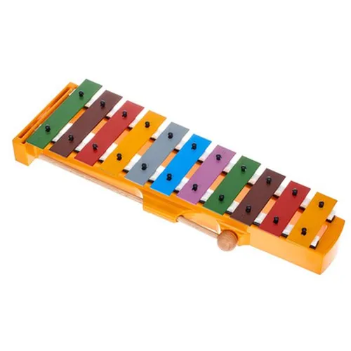 Sonor GS Kids Glockenspiel - Glocken- & Schlagstabspiele, kinderfreundliches Design mit abgerundeten Kanten und inklusive Schlägel für sicheres Spielen.