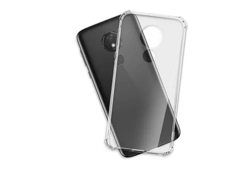 mtb more energy Smartphone-Hülle Clear Armor Case für Motorola Moto G7 / G7 Plus, Transparente TPU Schutzhülle Case Backcover mit Anti-Shock Verstärkung