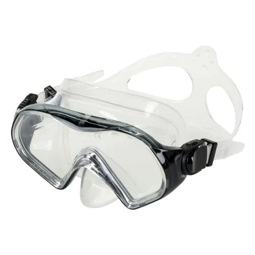 fashy Tauchermaske Explorer für Erwachsene, Unisex, Rauch