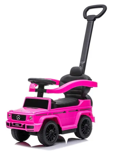 Mercedes G Rutschauto mit Schubstange (Rosa)