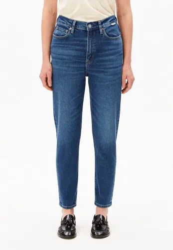 ARMEDANGELS - Women's Mairaa Mom Jeans Gr 42 - Länge 32 blau - Vielseitige Mom Jeans in Blau für Deinen Alltag. Komfortable Stretch-Qualität aus 82% recycelter Baumwolle. Ideal für entspannte Styles. Entdecke weitere nachhaltige Mode von ARMEDANGELS bei Bergfreunde.de!