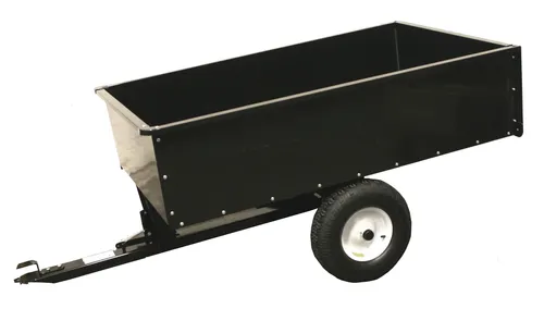 Kippbarer Metallwagen Traktor 155X94X38 Cm Maximale Tragfähigkeit 680 Kg