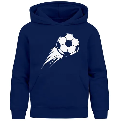 MoonWorks Hoodie Kinder Hoodie Jungen Fußball Sport Kapuzenpulli Geschenke Junge