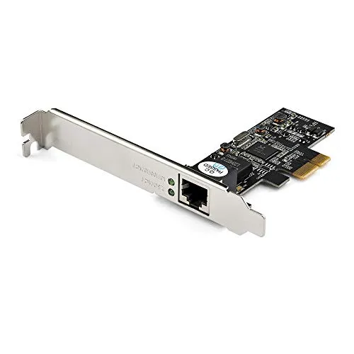 StarTech.com PCI Express Netzwerkkarte 2.5Gbps - Netzwerkkarten für Multi-Gigabit-Ethernet mit 2,5-Gbit/s-Geschwindigkeit, ideal für schnelle Datenübertragung und energieeffiziente Leistung.
