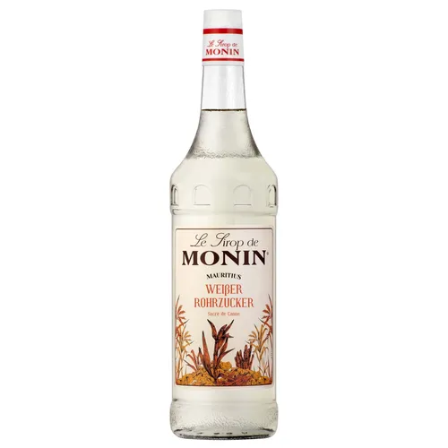 Monin Sirup weißer Rohrzucker 1l