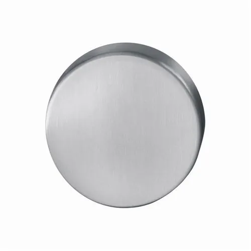 Blindrosettenpaar (2 Stück) 53mm Edelstahl matt