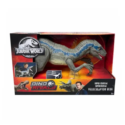 Jurassic World Riesendino Velociraptor Blue