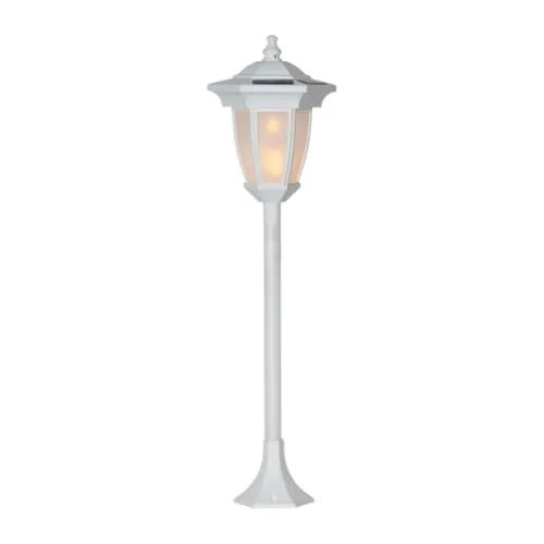 Star Trading Solarlaterne Flame, LED Tisch- und Wandlampe von Star