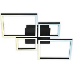 BRILONER FRAME LED Deckenleuchte - Moderne Deckenlampe mit Fernbedienung, dimmbar und schwenkbar für individuelles Lichtdesign in jedem Raum.