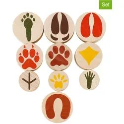 SUNNYSUE 10tlg. Holzstempel-Set