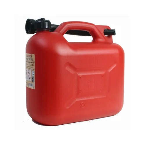1000Angebote Benzinkanister 10L Reservekanister Kraftstoffkanister Kunststoff rot mit Einfüllstutzen 035992