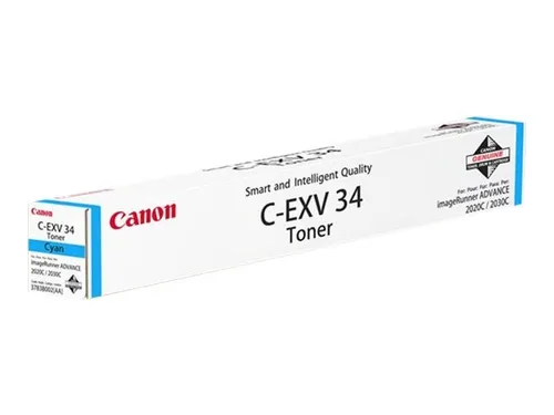 Canon C-EXV 34 C - 3783B002 - Toner cyan - für imageRUNNER ADVANCE C2020i C2020L