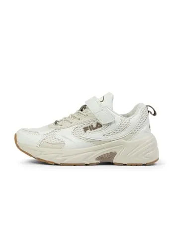 FILA KREATIX V Kids Sneaker, Marshmallow-Turtledove, 35 EU in beige von FILA