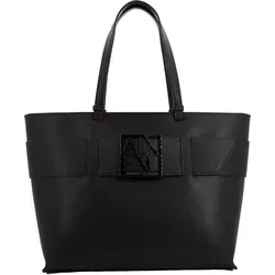 Armani Exchange Shopper Tasche 34.5 cm schwarz - Stylische Handtasche von Armani Exchange, ideal für den Alltag und mit viel Platz für Ihre Essentials.