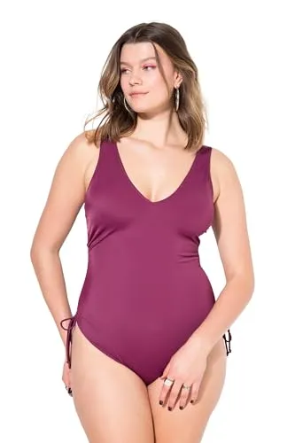 Studio Untold Badeanzug Badeanzug Softcups seitliche Raffungen Shaping