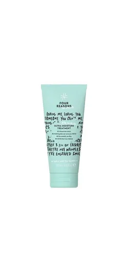 Four Reasons Haarmaske Ultra Moisture Treatment 200ml - Intensive Haarmaske für trockenes Haar, spendet Feuchtigkeit, stärkt die Haarstruktur und macht das Haar weich und kämmbar. Ideal für alle Haartypen, vegan und in umweltfreundlicher Verpackung.