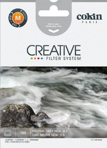 Cokin P153 Neutral Grey ND4 Gradual Filter 84x84mm