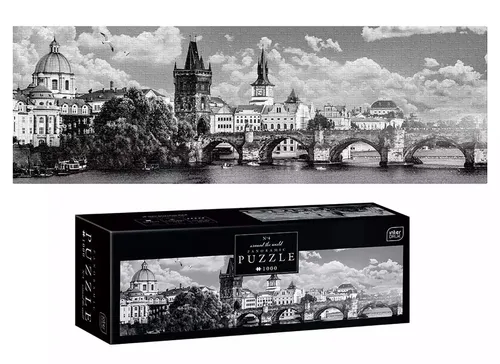 Puzzle panoramiczne 1000 elementów. Around the World Interdruk Puz 5902277326317
