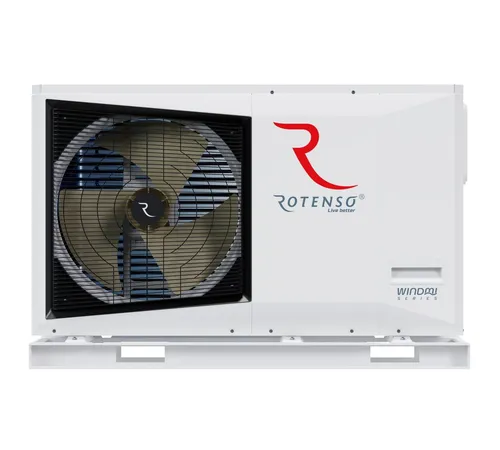 Rotenso Windmi WIM80X1 R14 – 8 kW Monoblock  Luft-Wasser Wärmepumpe, App