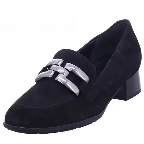 Gabor Damen Slipper 17854-4, 17854-4.5, 17854-5, 17854-5.5, 17854-6, 17854-6.5, 17854-7, 17854-7.5, 17854-8 GAB-35-282 schwarz 7.5