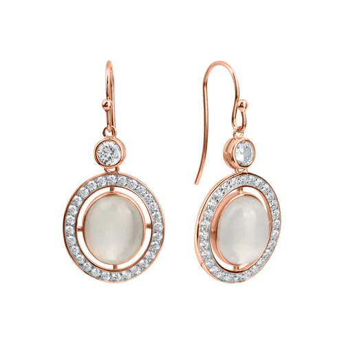 Ohrringe Rot von Zeeme Gemstones