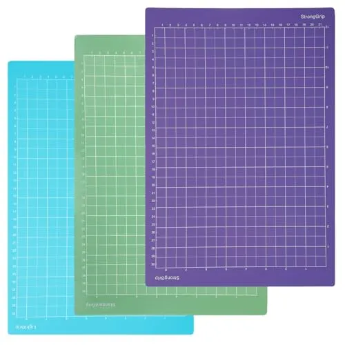 3er-Pack Schneidematten für Cricut Joy, klebrige Ersatz-Schneidematten, cricut joy zubehör, cricut zubehör, selbstklebende zum Basteln, 8,5 x 12 Zoll