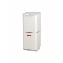 Joseph Joseph Totem Compact 40 Mülleimer, stein - Haushaltszubehör mit innovativem Abfallsystem zur einfachen Mülltrennung und Recycling, ideal für moderne Haushalte.