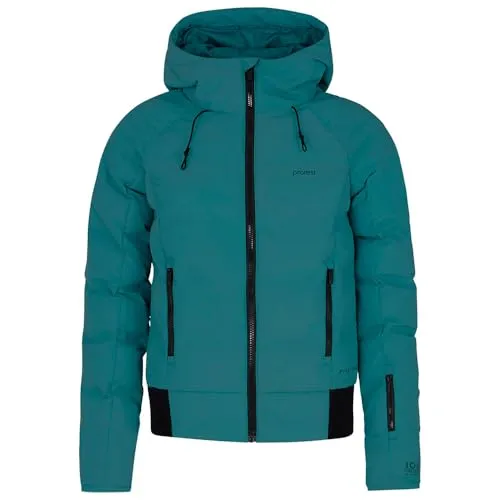 Protest Damen Skijacke PRTALYSUMI Rainstorm Blue - XS - Sportjacken aus recycelten Materialien mit 10K wasserabweisender Beschichtung, ideal für Ski- und Snowboard-Abenteuer. Praktische Taschen und stylisches Design sorgen für Komfort und Eleganz.