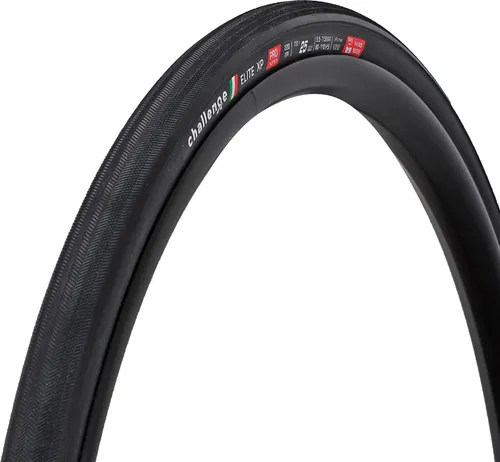 Challenge Elite XP Pro Superpoly 700C x 25 Rennradreifen - Fahrradreifen mit hervorragendem Grip und Robustheit, ideal für anspruchsvolle Trainings und Touren. Ausgestattet mit Ganzo Pannenschutz für maximale Sicherheit und Langlebigkeit.